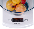 Дополнительное изображение Весы кухонные GALAXY с чашей 2,2л белые